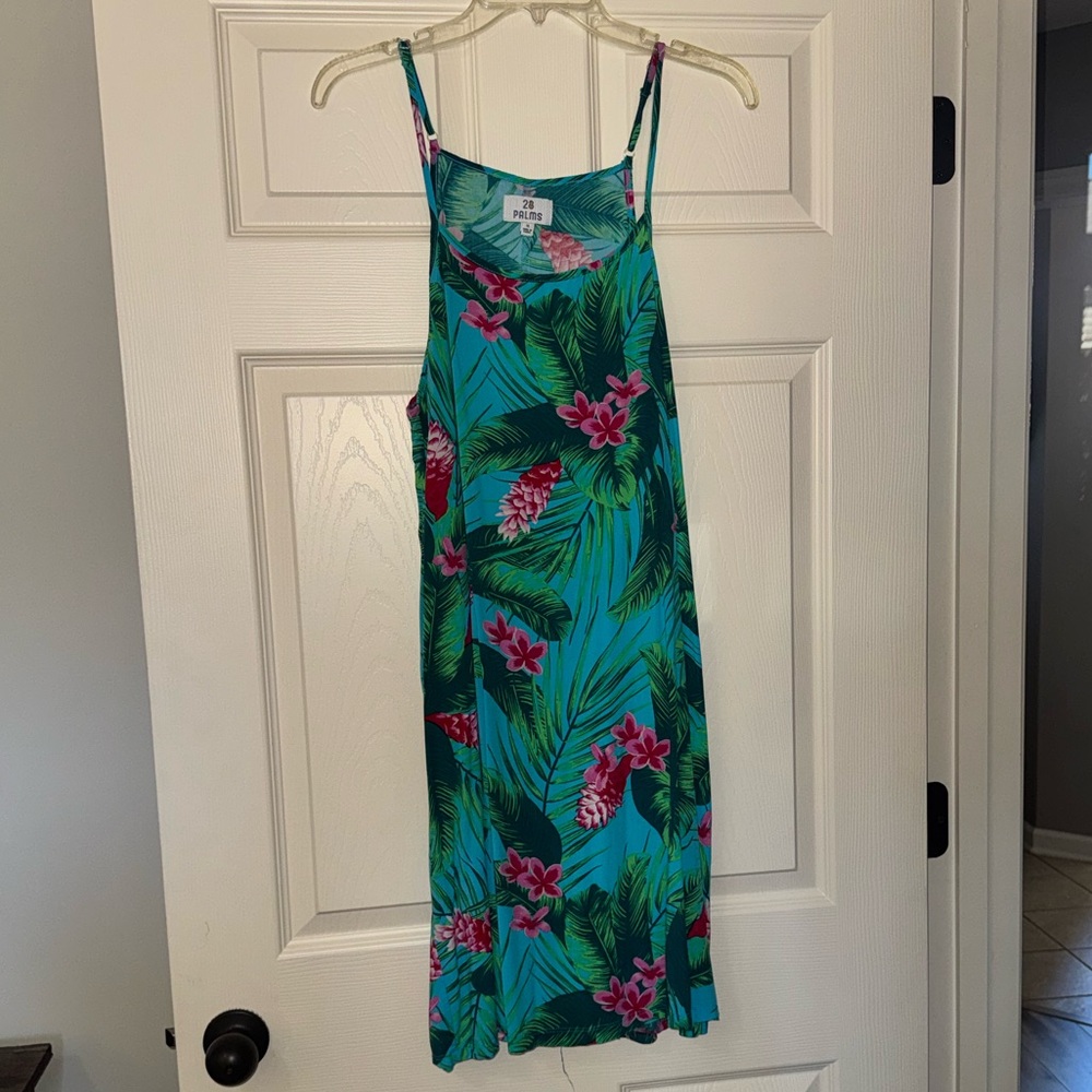 Tropical Print Women's Dress